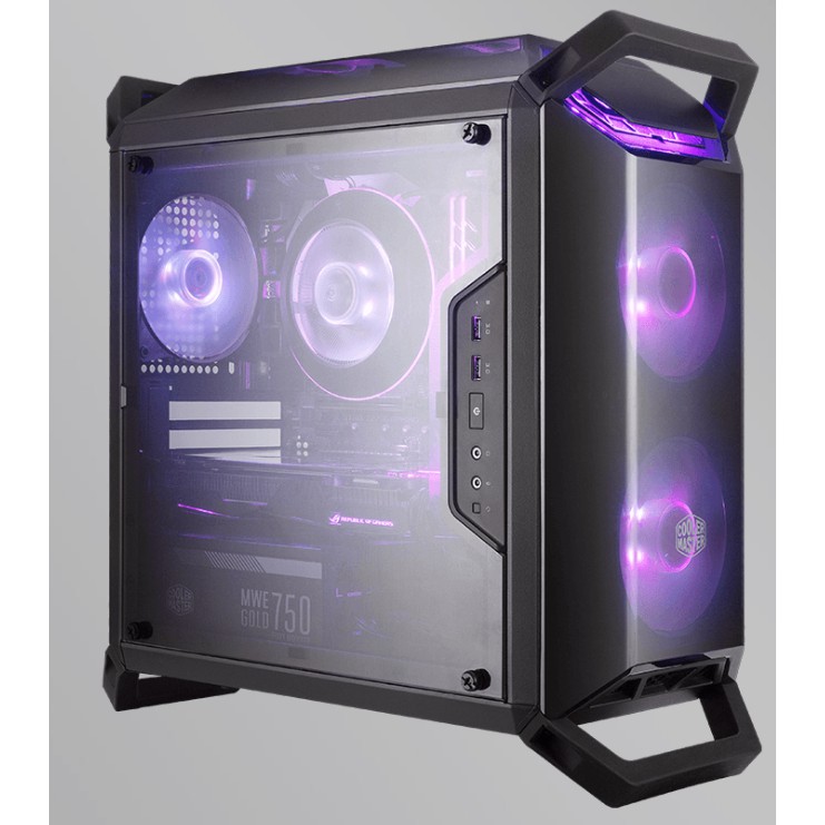 Cooler Master Mastercase H500 Rgb Tempered Glass Mesh Panel Usb 3 0 Mid Tower Kasa Itopya