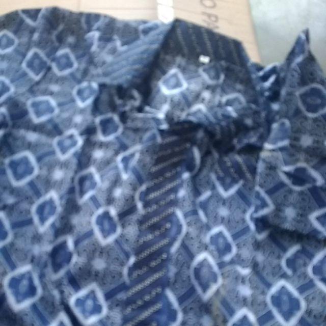 Bswart Batik Hrb026 Kenongo Hem Pendek Padi Pekalongan M L Xl Batik Pria Murah Modern Grosir Batik