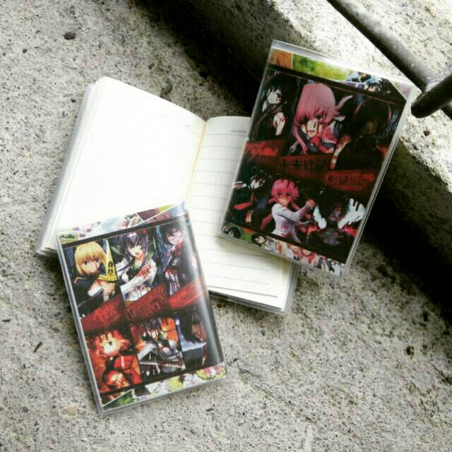 

Buku Tulis Mini Anime Desain Saber Akame Yuno