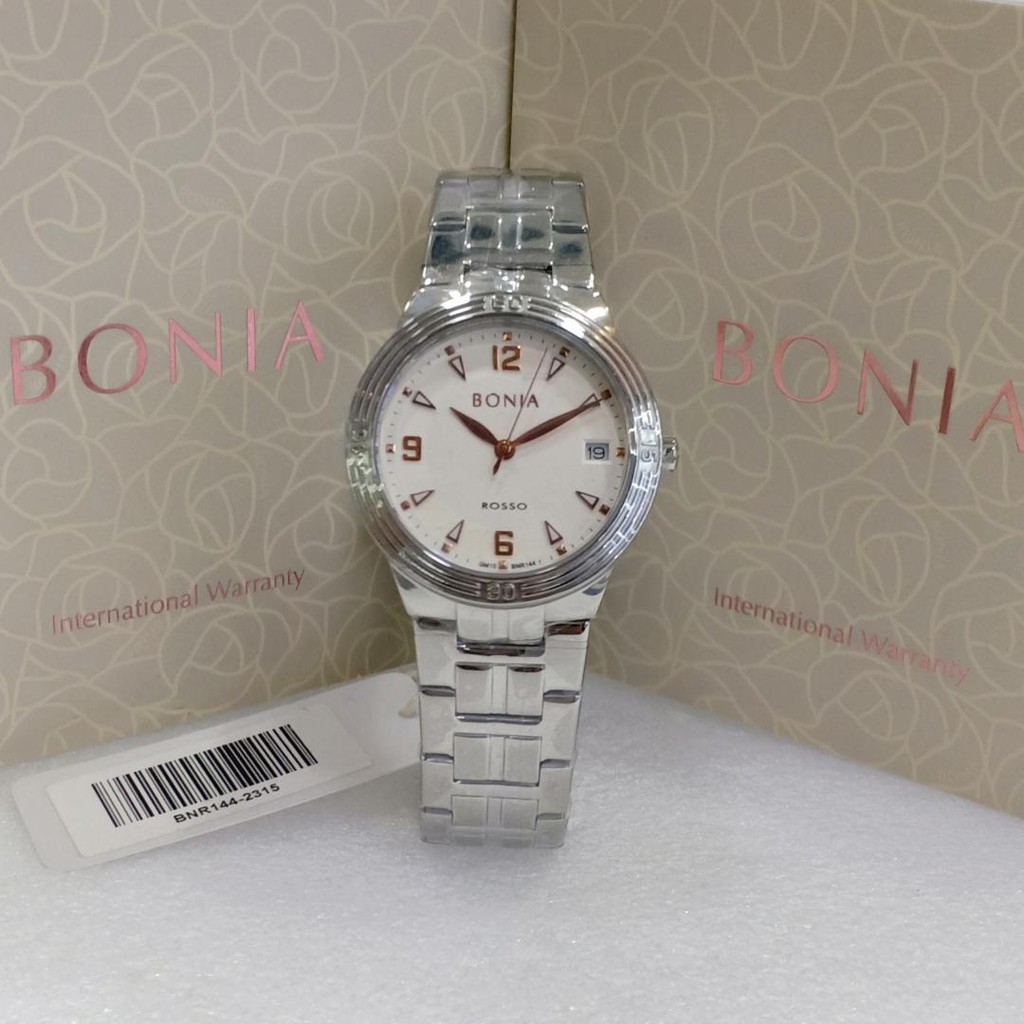 BONIA BNR144-2315 ROSSO SILVER WANITA ORIGINAL GARANSI 1TAHUN