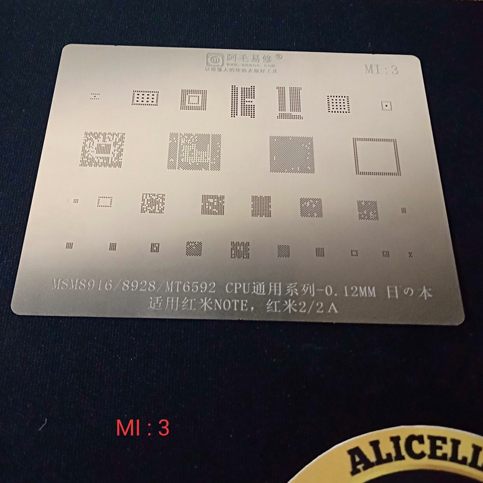 PLAT BGA ORI XIAOMI MI 3