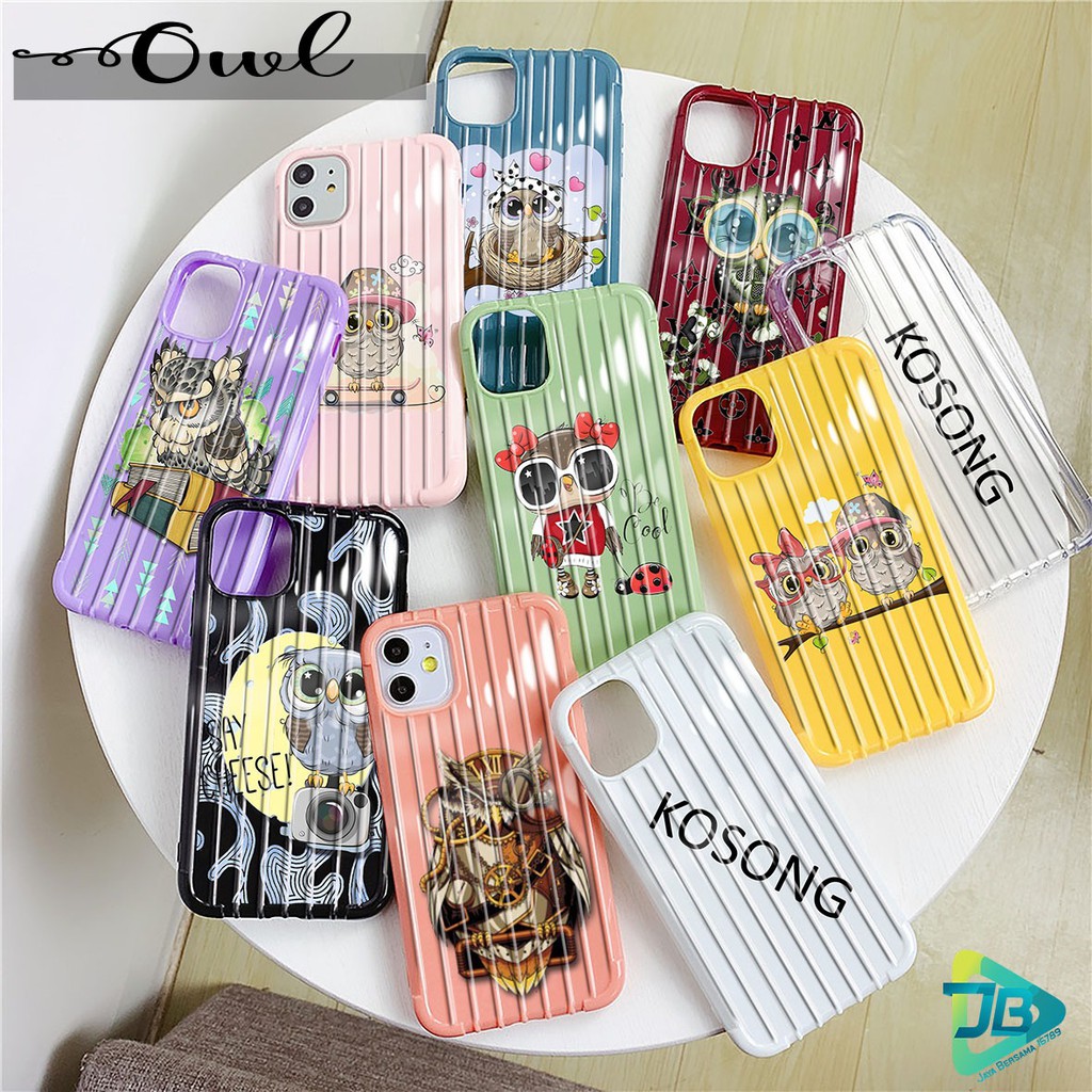 Softcase OWL Oppo A3s A1k A5 A9 2020 A7 F9 A5s A31 A52 A92 A37 A53 A83 F1s F11 Pro Reno 2 2z JB2976