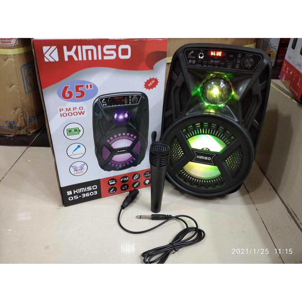 Speaker Bluetooth Kimiso 3603