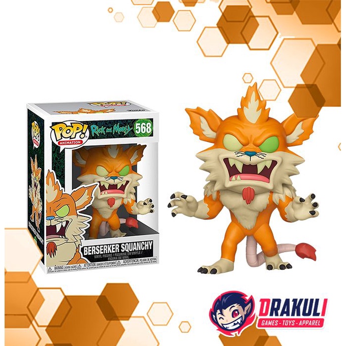 Toys Funko Pop! Rick and Morty – Berserker Squanchy