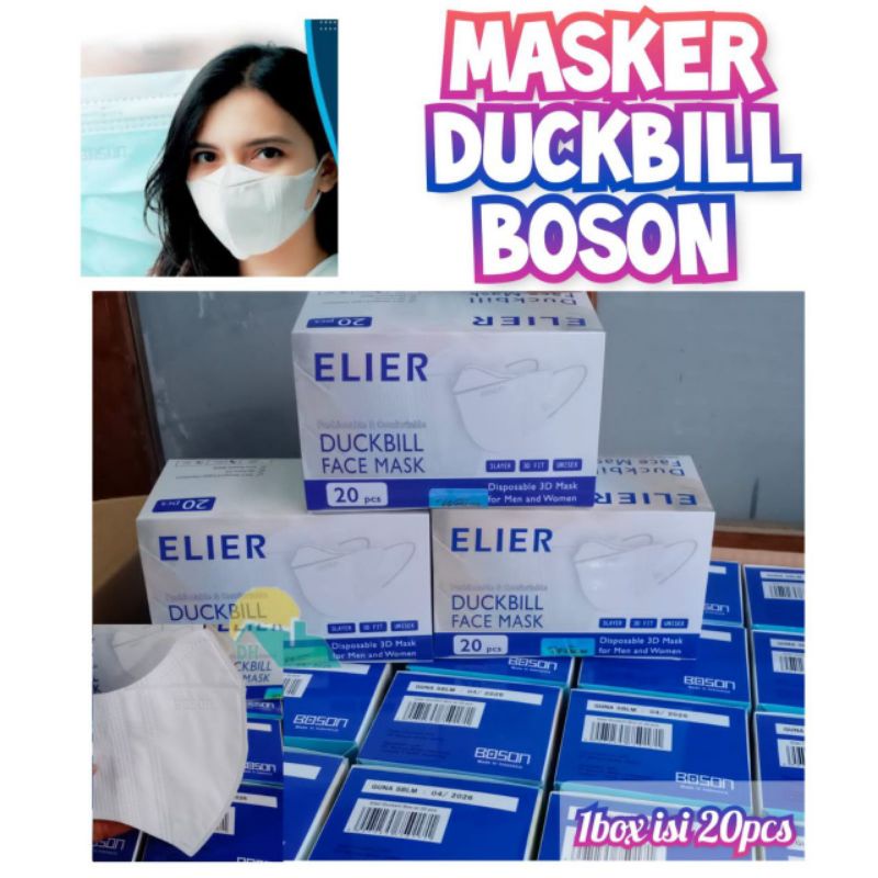 Masker Duckbil Boson