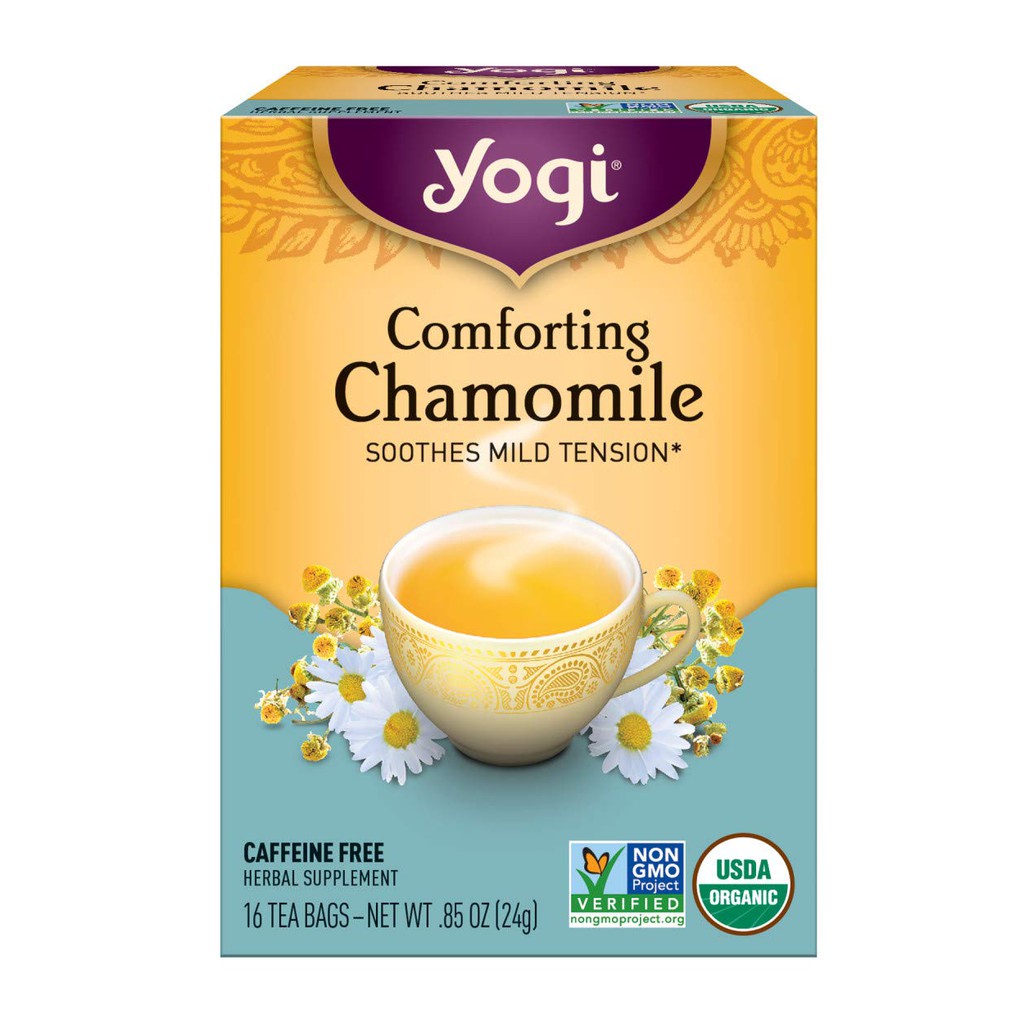 

Yogi Tea Comforting Chamomile Caffeine Free 16 x 1,5 Gram