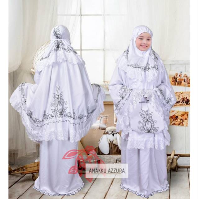 MUKENA AZZURA ANAK 4 warna