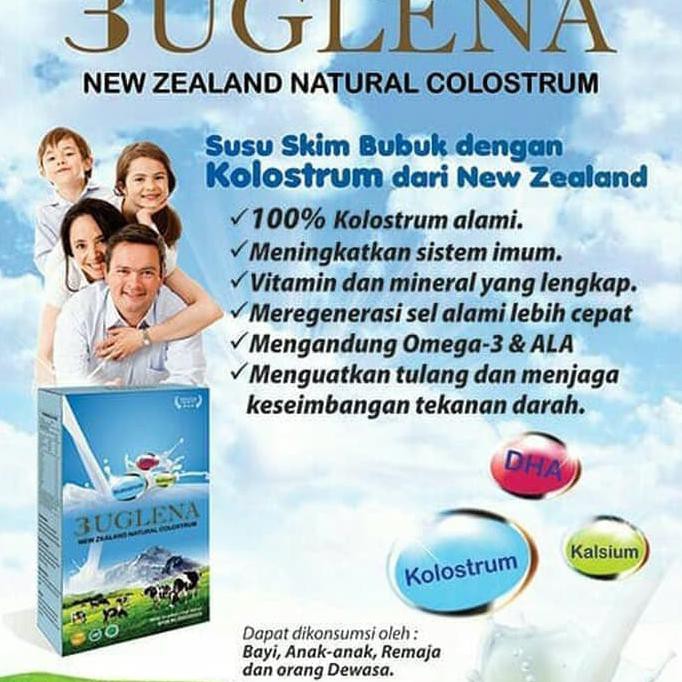 Terbaru Susu Kolostrum 3uglena 3 Uglena Dari New Zealand Shopee Indonesia