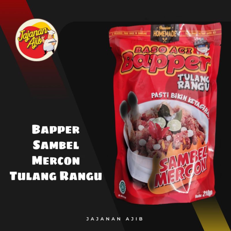 

Bapper Sambel Mercon Tulang Rangu