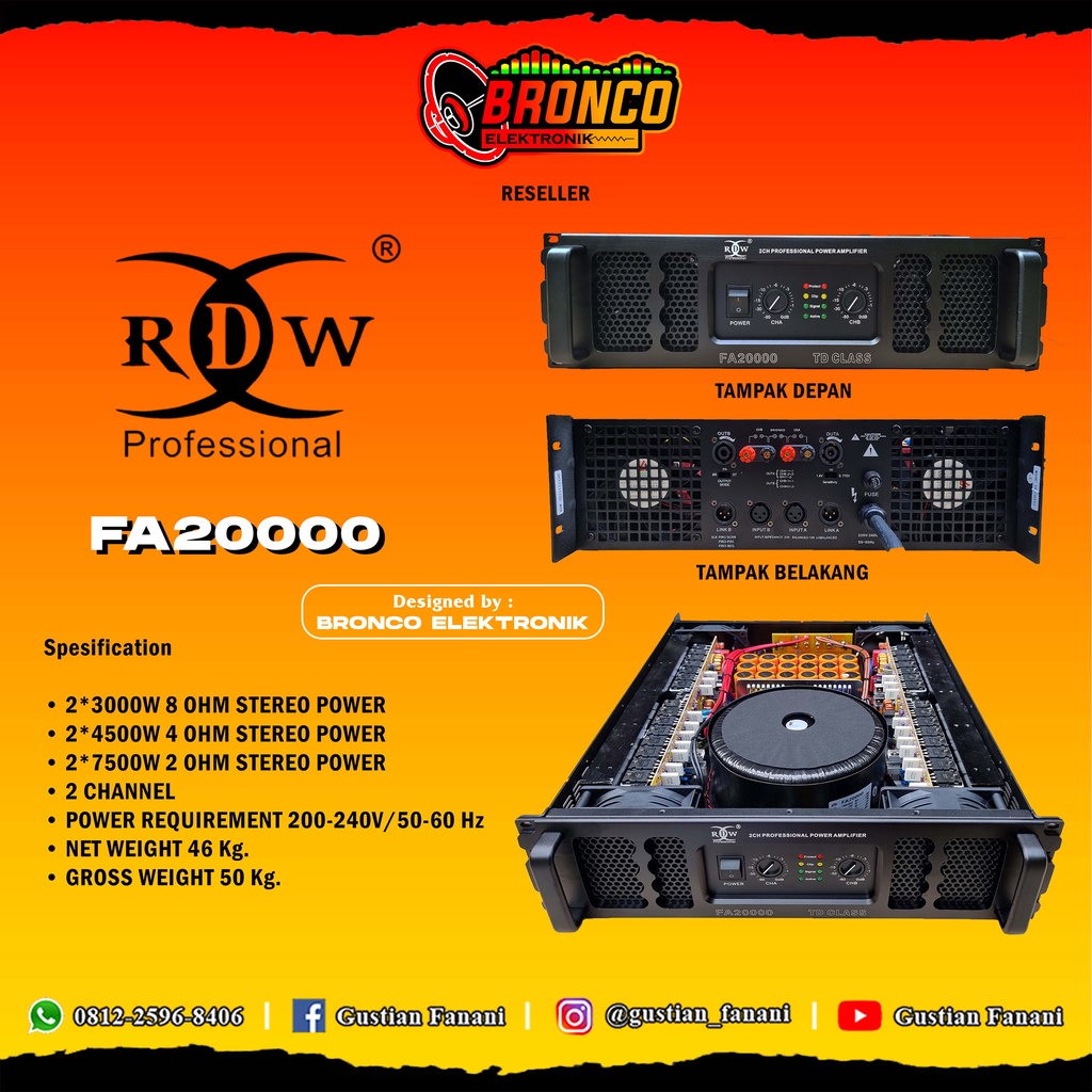 POWER RDW FA20000