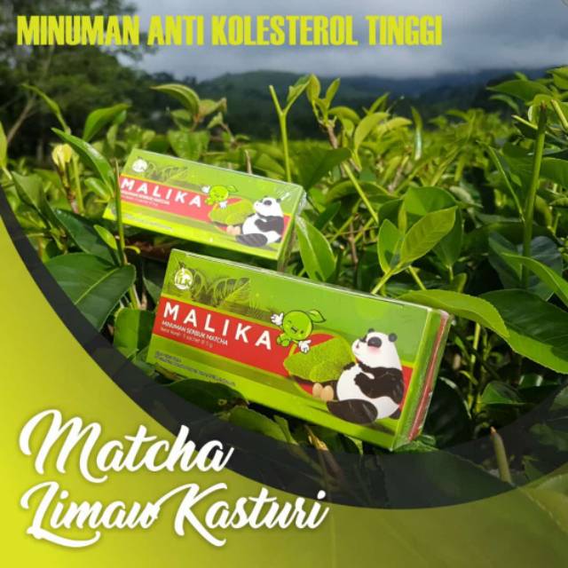 Malika (Matcha limau kasturi)  original