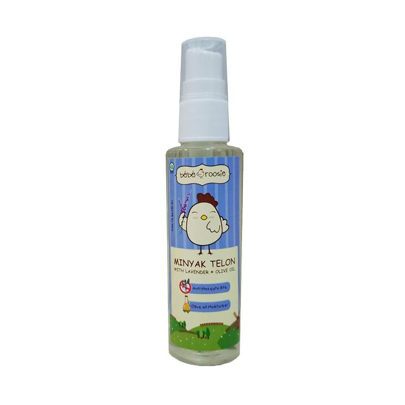 Bebe Roosie Minyak Telon 60ml With Lavender and Olive Oil WHS