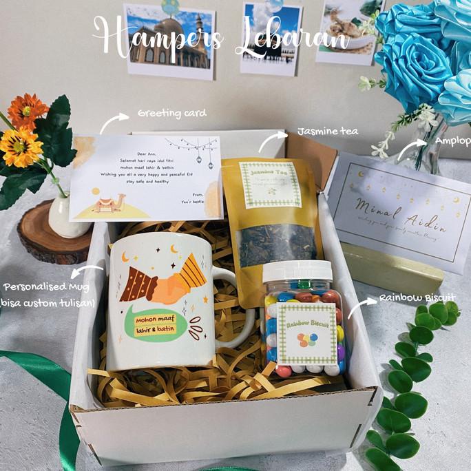 

Hampers Lebaran Custom / Hampers Idul Fitri / Hampers EID / Parcel EID