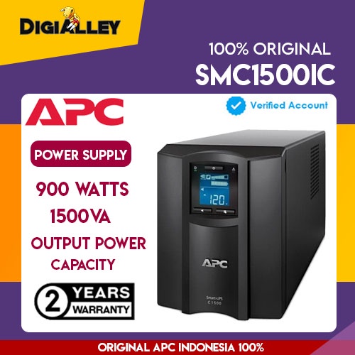 UPS APC SMC1500IC 1500VA 900W - UPS APC SMC1500IC