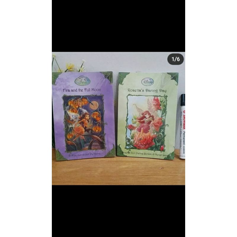 paketan buku disney fairies