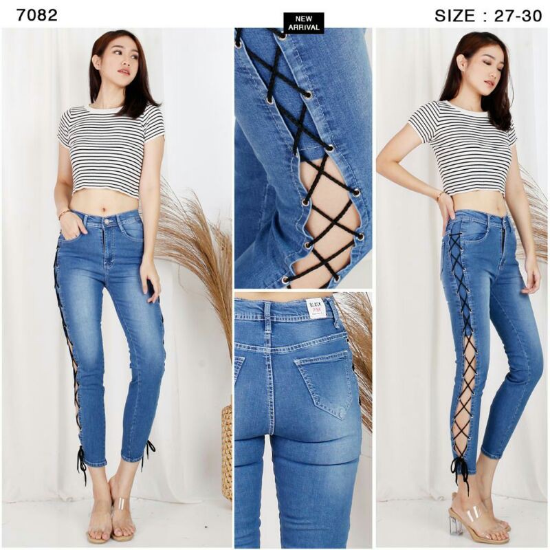 CP BP TALI SILANG JEANS 7082