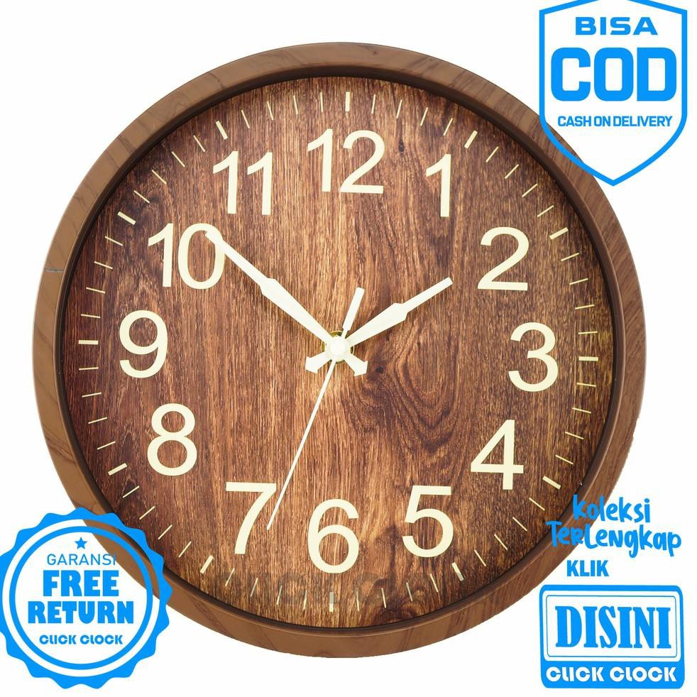 Jam Dinding Polos Minimalis Bagus Wall Clock Dekorasi Rumah Pm 3022 Art 6 Shopee Indonesia