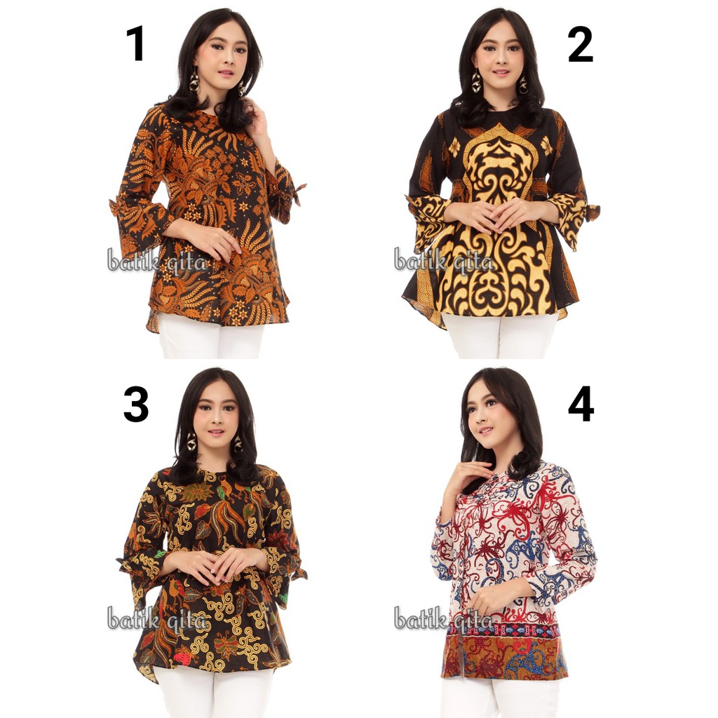 14+ Desain Batik Atasan Wanita Gemuk Images | Blog Garuda Cyber