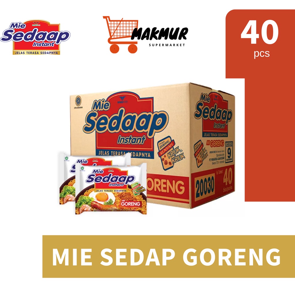 Jual Mie Sedap Goreng Dus Isi Pcs Shopee Indonesia