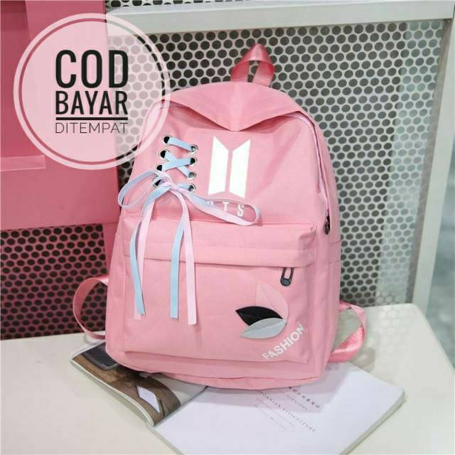 TAS RANSEL BTS PITA/TAS LUCU/TAS CANTIK WANITA