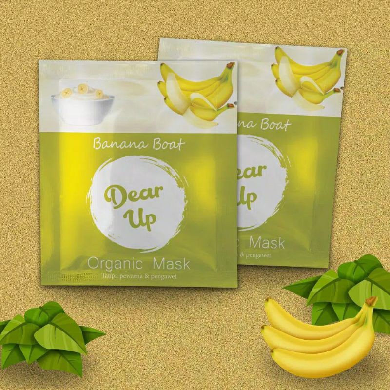 Masker organik BPOM Original Dear Up