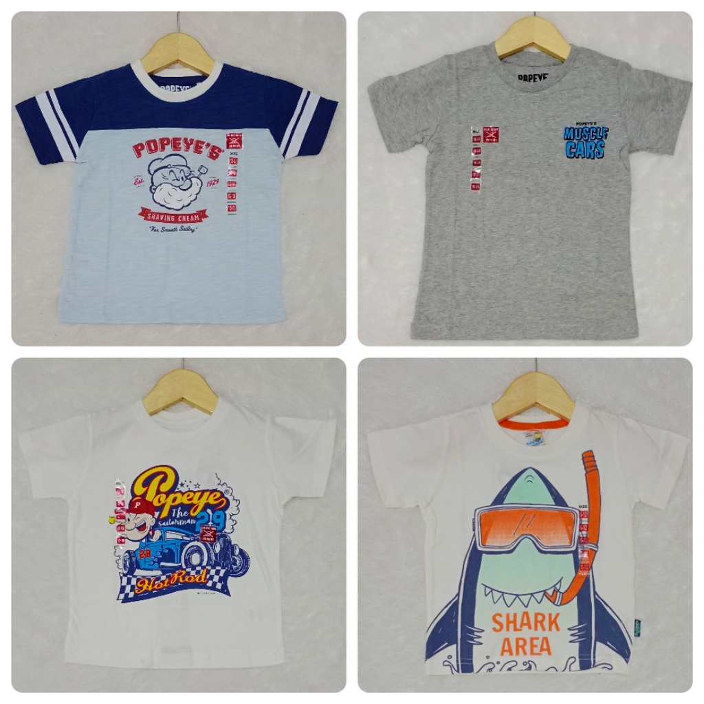 Kaos baby Popeye original brand