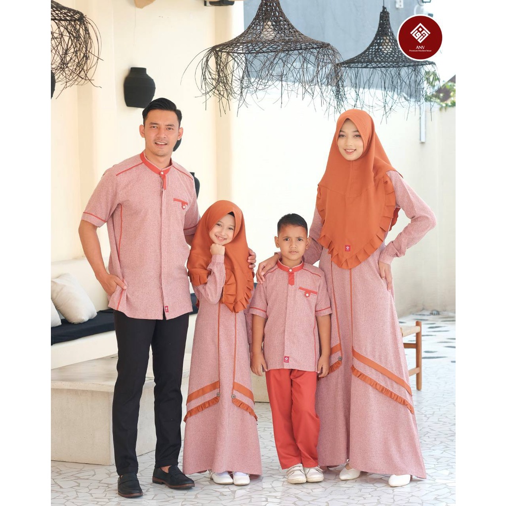 Setelan Family Gamis Maryam