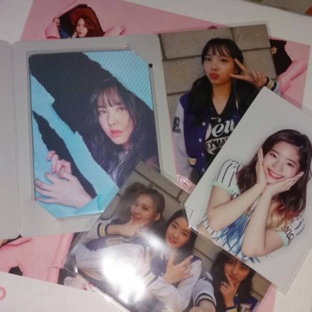 TWICE album UNSEALED PAGE TWO PINK NAYEON DAHYUN