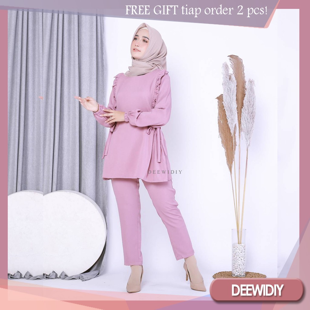 DEEWIDIY BAJU SET BUSUI ATASAN BAWAHAN