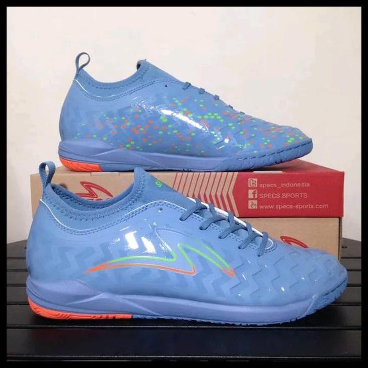Promo Spesial Sepatu Futsal Specs Murah Cyanide Galaxy Dark Lead Modular