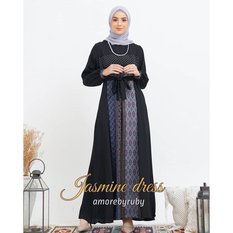 GAMIS JASMINE DRESS ORIGINAL AMORE BY RUBY,