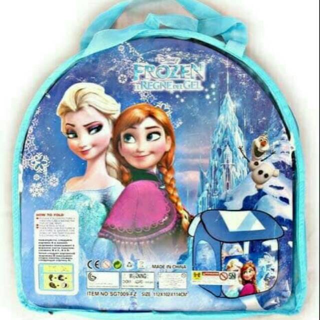 TENDA RUMAH ANAK KARAKTER FROZEN