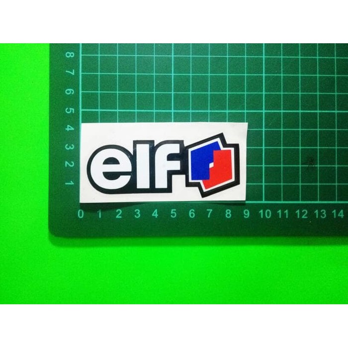 

sticker / stiker cutting logo elf