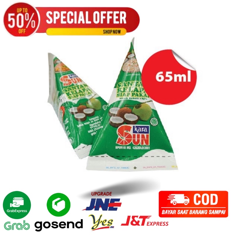 

Sun Kara / Santan Kelapa 65ml segarmart Bandung