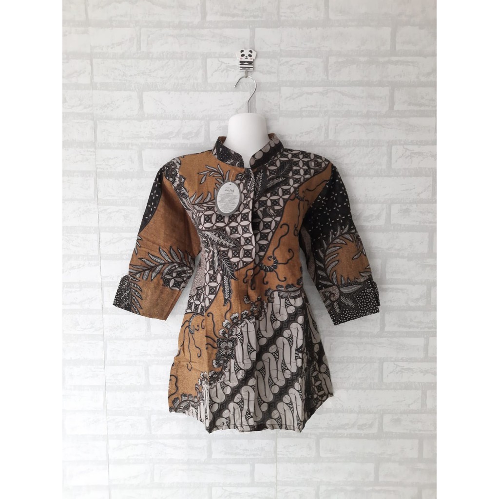 blouse seragam batik kerja