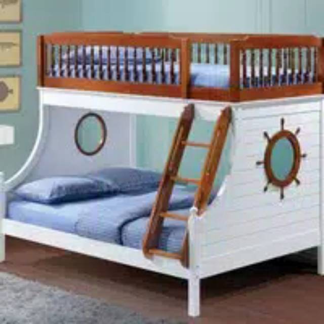 tempat tidur anak nahkoda,top,mebel jepara,furniture