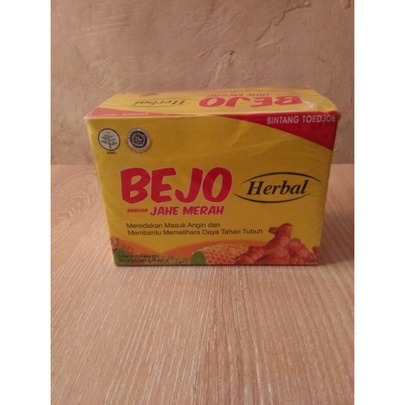 

Bejo Masuk Angin Jahe Merah (isi 12 Sachet) Bintang Toedjoe