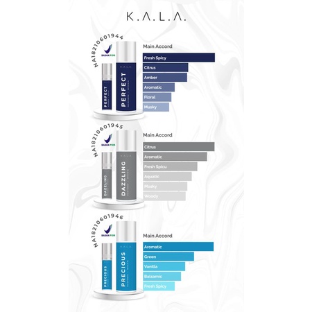 K.A.L.A PARFUM SPRAY DAN ROLL ON [BPOM]