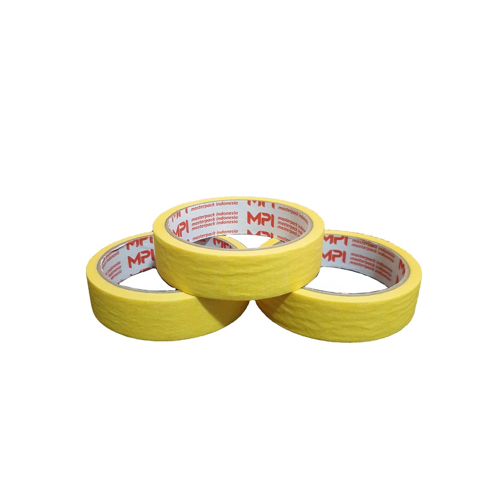 MASKING TAPE 24 MM - LAKBAN KERTAS 24 MM MASTER PACK INDONESIA