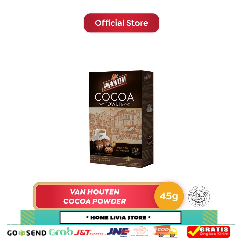 

Van Houten Cocoa Powder 45 g