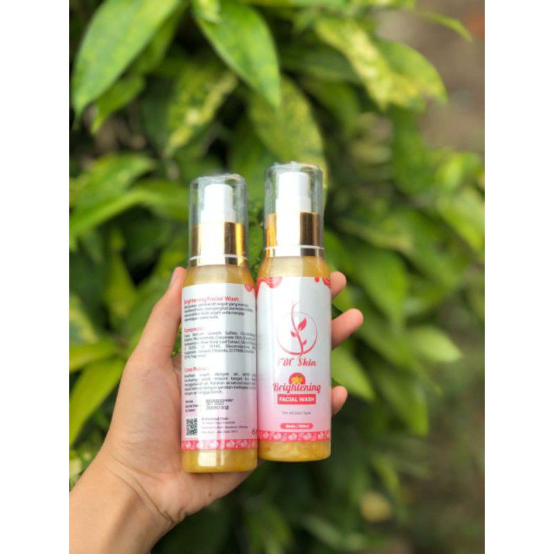 FACIAL WASH BRIGTENING SABUN PEMUTIH WAJAH CAIR BY FBC SKINCARE