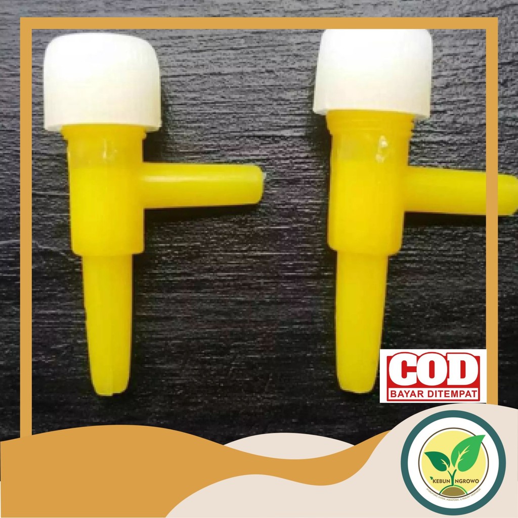 Kran Cabang 1 Pengatur Udara Aerator Gelembung Udara Akuarium