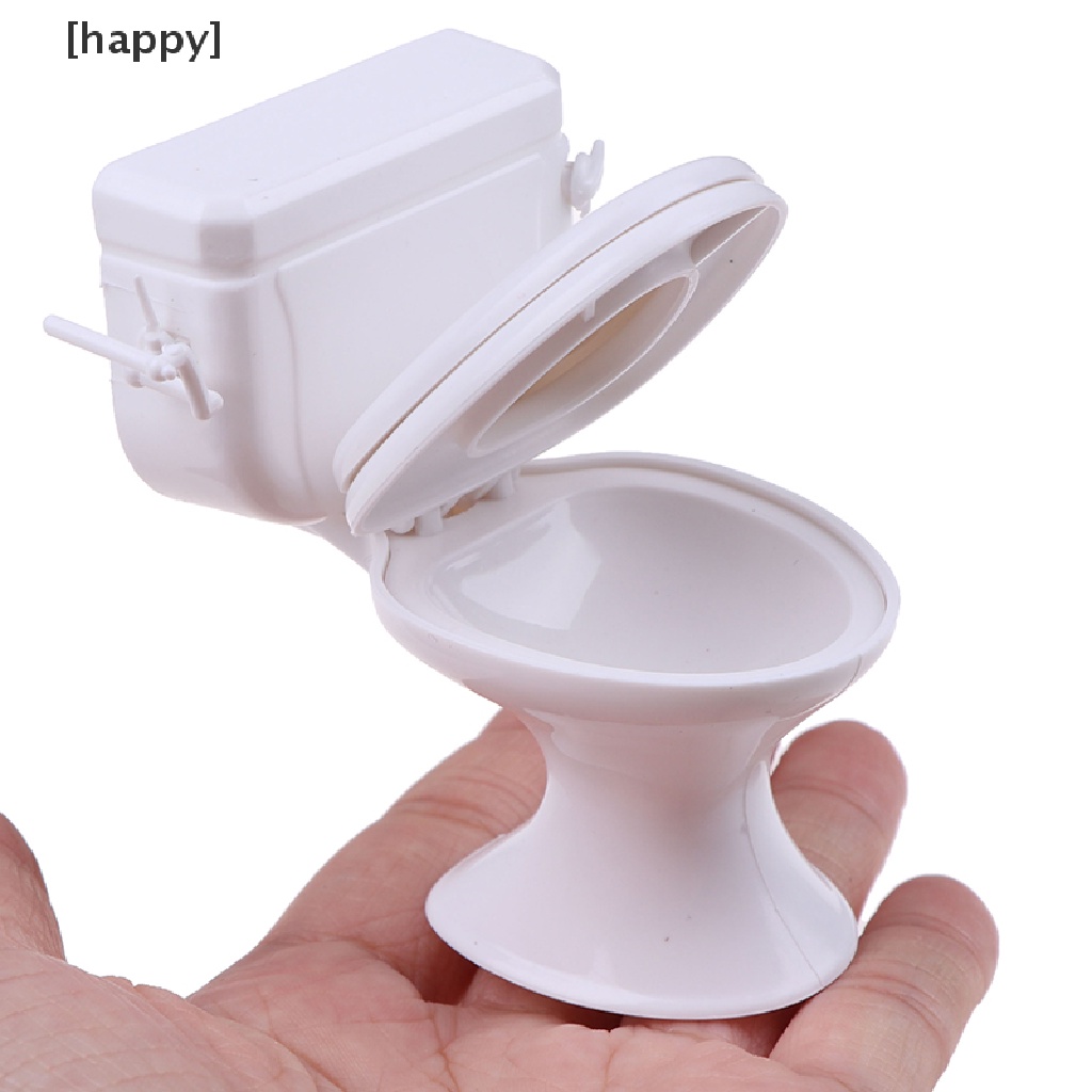 Miniatur Toilet Kamar Mandi Gaya Vintage Untuk Rumah Boneka