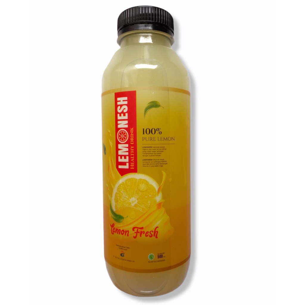 Lemonesh Sari Lemon Zhu C Lemones Asli Perasan Pertama 500ml