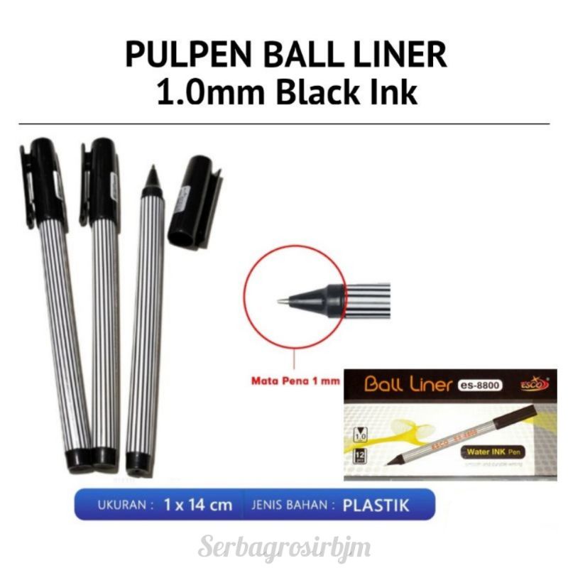 

SGBJM 0423 Pulpen Ball Liner 1,0 mm Pulpen Tanda Tangan