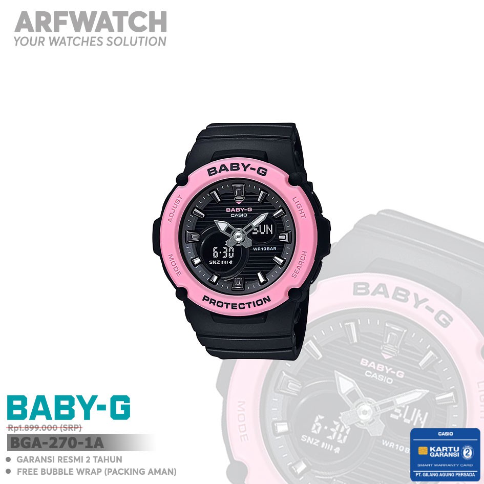 Casio Baby-G BGA-270-1A / BGA-270-1ADR Original