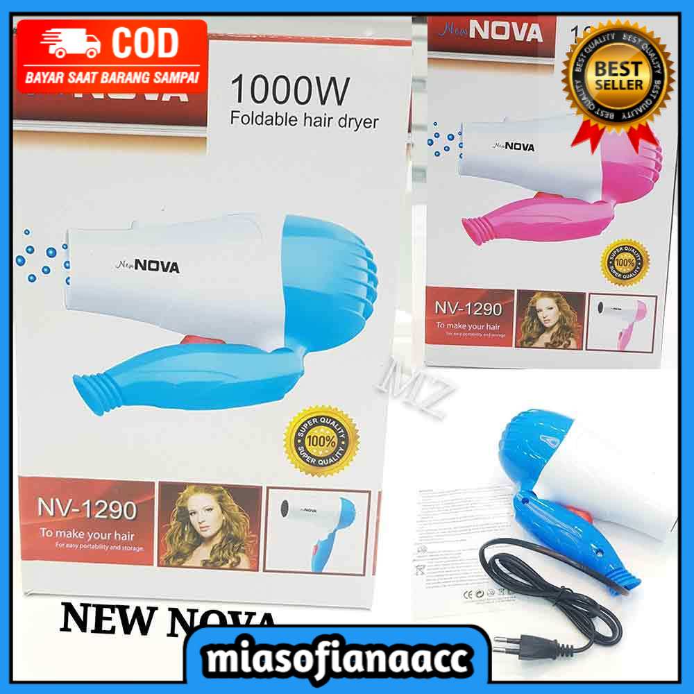 (COD) Hair Dryer Pengering Rambut Lipat / Hairdrayer mini / Pengering Rambut Portable NV-1290