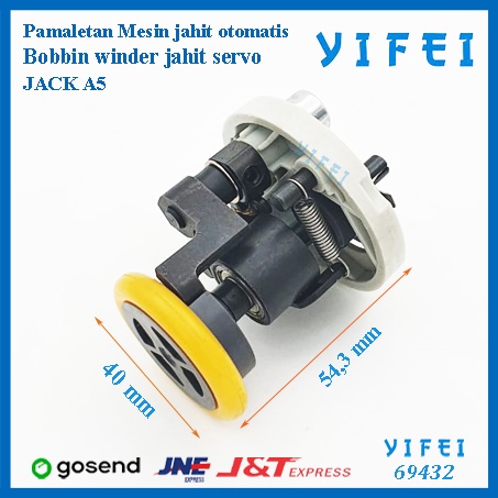 Pamaletan Jahit Otomatis JACK A5 YIFEI-69432/Bobbin winder Jahit servo