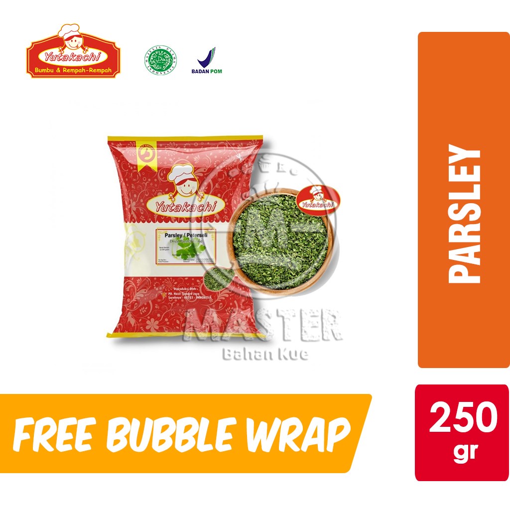 

Parsley Flakes YUTAKACHI / Daun Peterseli Kering [250 gr]
