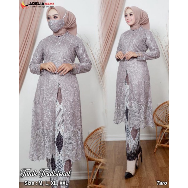 KEBAYA ORIGINAL//KEBAYA MODERN//SET TUNIK TRADISIONAL//Kode ADK